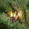 100ct. Clear Mini Christmas Light Set With Brown Wire
